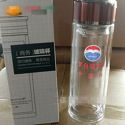 2019年8月河南新隆祥酒业有限公司定制玻璃杯定制