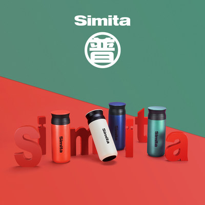德国Simita保温杯定制 男女士便携不锈钢水杯 学生创意个性潮流泡茶杯子