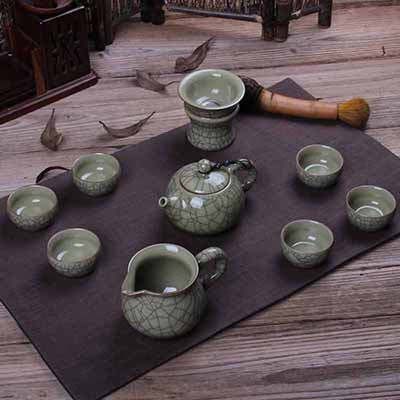 龙泉青瓷茶具套装
