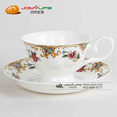 利和陶瓷欧式咖啡杯碟定制