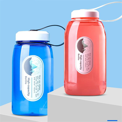 大容量塑料广告水杯子定制印字 户外运动健身水