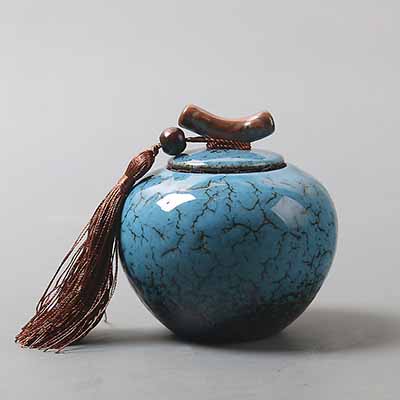 陶瓷缤纷多彩茶叶罐