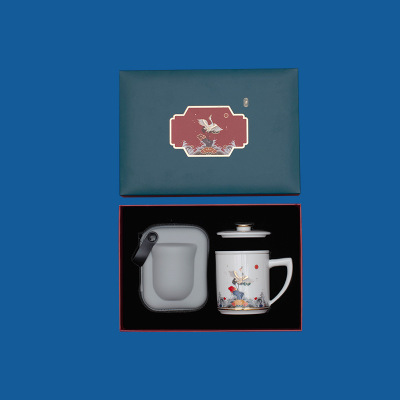 马克茶杯瓷器套装厂家直销 设计logo定制