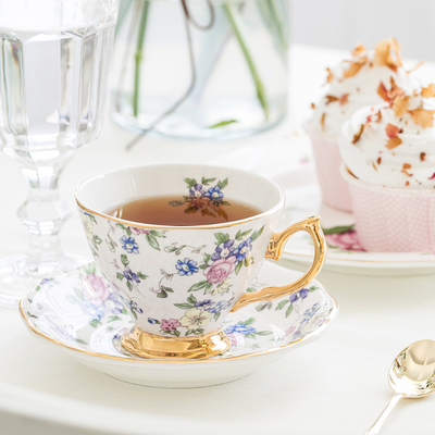 英式下午茶茶具 骨瓷咖啡杯欧式陶瓷咖啡具套装定制