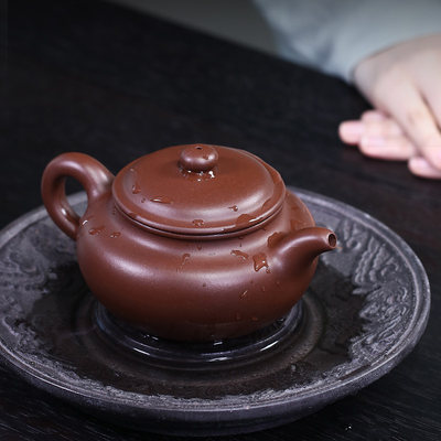 紫砂壶纯手工茶壶 单壶中式紫砂茶具定制